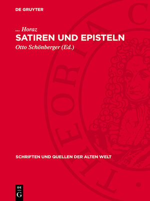 cover image of Satiren und Episteln